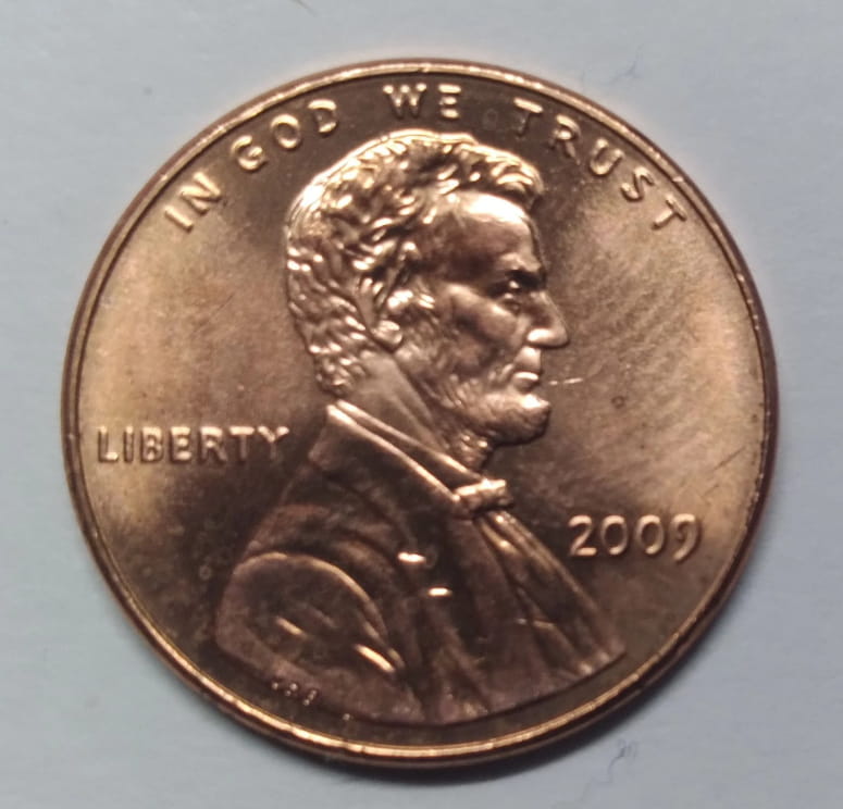 2009 Penny Wrong Planchet Error